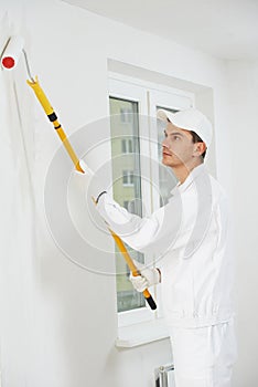 House painter at work photo