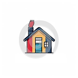 House painting logo