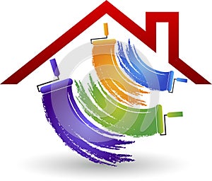 house painting logo photo