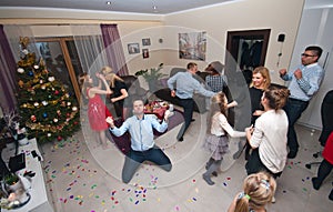 House party on New Year's Eve