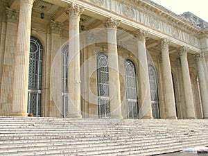 House of people Bucharest,closeup