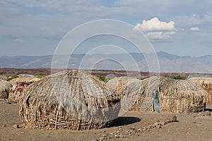 House of people from the Turkana tribe