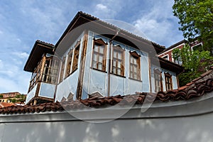 House from the period of Bulgarian Revival in old town of Plovdiv photo