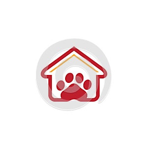 House pet shop logo business