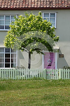 House with Pink Door