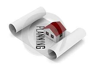 House planning concept