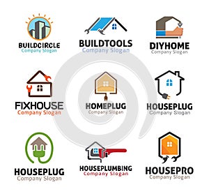 House Plumbing Tools Vector Design