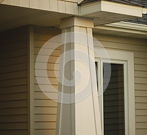 House Post and Overhang