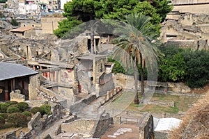 House of the Relief of Telephus in Herculaneum, Italy
