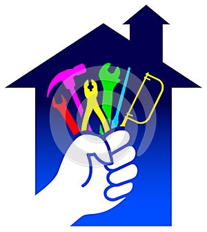 House renovation logo