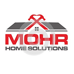 House reparation logo design vector