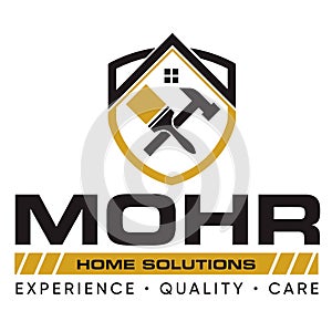 House reparation logo design vector