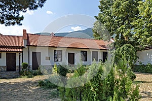 House for reside of monks in the Batkun Monastery