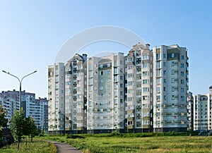 House in a residential area