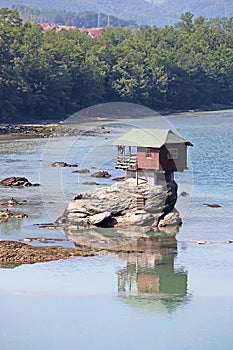 House on rock Drina river