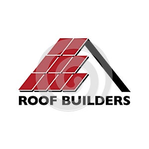 House roof logotype or sign