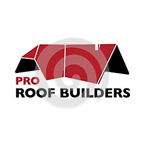 House roof logotype or sign