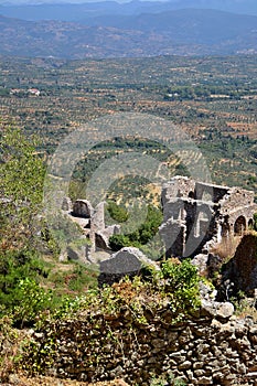 House Ruins, Upper City, Mystras