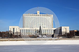 House of Russian Federation Government in Moscow