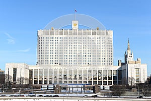 The house of Russian Federation Government or Whit