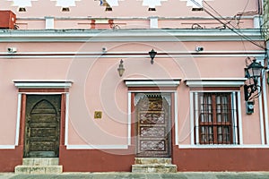 Casas fachada espacio 