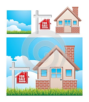 House for sale icons