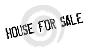 House For Sale rubber stamp photo