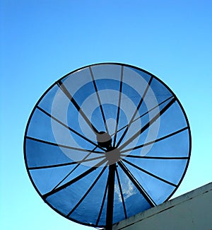 House satellite antenna