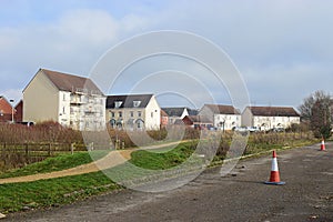 A House With Scaffolding