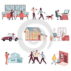 House Security Flat Set