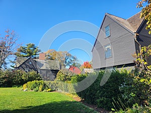 House of Seven Gables in Salem Wide shot