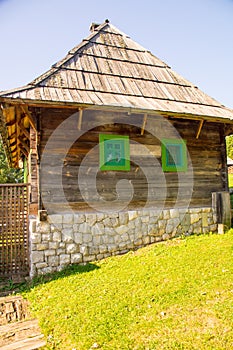 House on the slopes In Drvengrad Kusturica, Serbia