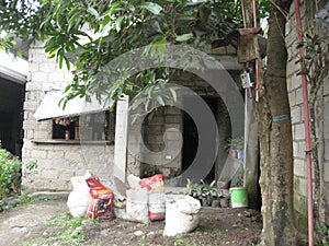 A house with small shop in Lipa city, Philippines