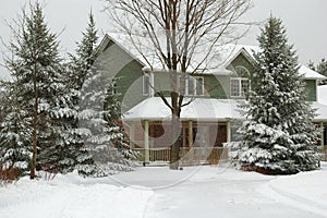 House in the Snow