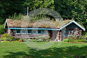 House with Sod Roof