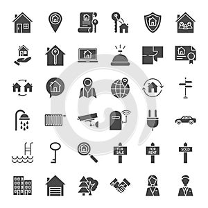 House Solid Web Icons