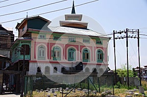 House in Srinagar in Kashmir, India