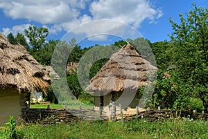 The house with a straw roof