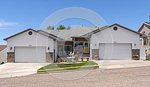 House in a suburb of Pocatello Idaho