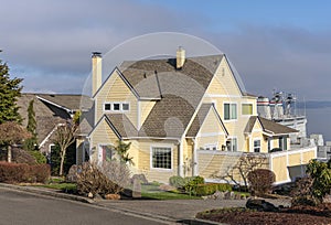 House in a suburb in Tacoma Washington state
