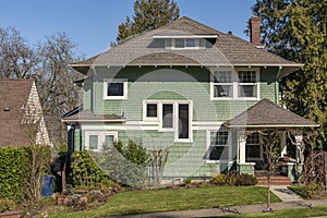 House in a suburb in Tacoma Washington state