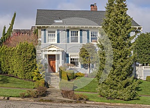 House in a suburb in Tacoma Washington state