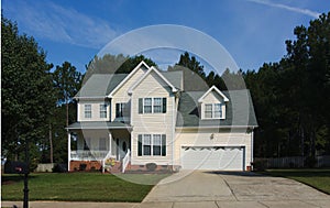 House surrounded by trees