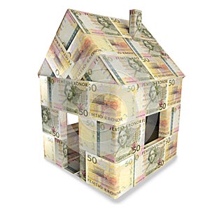 House of 50 swedish kronor