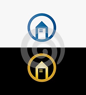 House symbol. Real Estate Logo Design. House Logo for your company. Vector