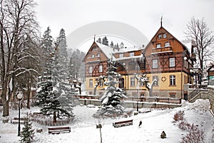 House in Szklarska Poreba. Poland