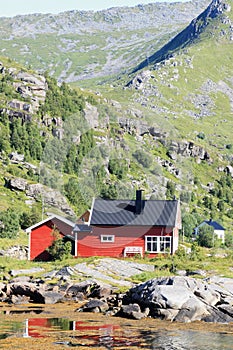 House of Tangstad's fjord