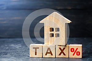 House and tax. Tax interest on purchase or sale. Fees and duties. Deductions and concessions, grace periods, subsidies. Objects of