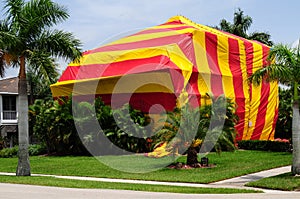 House tented for fumigation photo