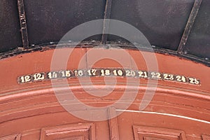 In the house there is missing thirteenth apartment. The lack of numbers 13 when numbering at the entrance. Unlucky number thirteen